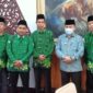 Al Haris Saat Pelantikan Pimpinan Wilayah Persatuan Guru Nahdlatul Ulama Provinsi Jambi di Auditorium Rumah Dinas Gubernur Jambi, Rabu (12/01/22). FOTO : VAL/Kominfo.
