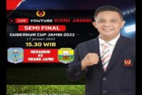 Live Streaming Semifinal Muaro Jambi vs Merangin