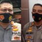 Kapolres Batanghari AKBP Heru Ekwanto, SIK (Kiri) dan Kapolres Merangin AKBP Irwan Andy Purnamawan, SIK (kanan). Grafis : LT