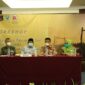 (Kiri) Sekda, Bupati, Ketua IAI Wilayah Jambi dan Kadikes Tanjab Barat, saat Workshop, Kamis (27/1/22). FOTO : PROKOPIM