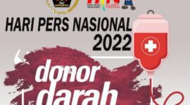 Peringatan HPN 2022, PWI Provinsi Jambi Akan Gelar Donor Darah. GRAFIS : Ist