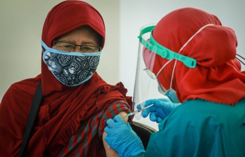 Vaksinasi Kabupaten Kota di Provinsi Jambi Sudah Capai 70 Persen. FOTO : Istimewa