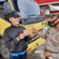 Satlantas Polresta Jambi Sosialisai Tertib Berlalulintas Terhadap Truk ODOL