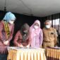 Peresmian Sanggar Seni dan Sastra Sebiduk Sedayung SMPN 3 Batanghari, Senin (7/2/22). FOTO : Devi-IJ/Noval.