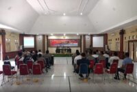 Dok. Polres Muaro Jambi Laksanakan Latihan Pra Ops Antik Siginjai 2022, Kamis (9/2/22). FOTO : Humas MPJ.