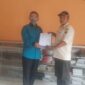 Arif Novia Rahman Serahkan Berkas Pendaftaran Calon Pilkades Desa Bukit Baling, Kamis (10/1/22). FOTO : Noval.