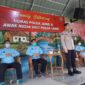 Kabid Humas Polda Jambi Kombes Pol Mulia Prianto Saat Sambutan Acara Family Gathering di Kampung Organik, Kota Jambi, Selasa (22/2/22). FOTO : Dhea