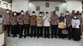 Percepatan Vaksinasi Anak di Kota Jambi, Polresta Jambi Rakor Bersama Dinas Pendidikan, Kepsek dan MUI