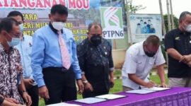 PTPN VI dan Kejari Muaro Jambi Tandatangani MoU Kerjasama. FOTO : HMD