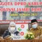 Gubernur Al Haris saat Membuka Rakor Pemberantasan Korupsi bagi Anggota DPRD Kabupaten/Kota se Provinsi Jambi Tahun 2022 di Aula BPSDM Provinsi Jambi, Selasa (01/03/22). FOTO : Ist.