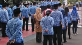FOTO : Ilustrasi ASN Sedang Apel