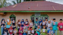 Mushaf Qur'an, Buku Islam, dan Iqra Telah Diterima di Kabupaten Kaur. FOTO : Tim