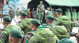 Pangdam II/Sriwijaya Berangkatkan Satgas Organik Yonif R 142/KJ ke  Papua
