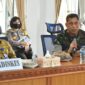 Kasrem 042/Gapu Tinjau Vaksinasi Serentak di Puskesmas Jambi Selatan