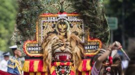 Kesenian Reog Ponorogo. FOTO : Ist