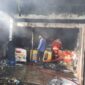 Sejumlah Rumah Warga dan Ruko di Lorong Cendana Ludes Terbakar. FOTO : Noval
