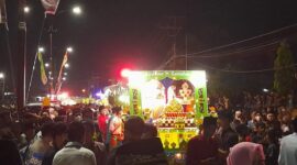 Dua Tahun Ditiadakan, Warga Tanjab Barat Antusias Ikuti Acara Sahur