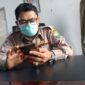 Kepala BPBD Kabupaten Muaro Jambi, Ardanus ketika dikonfirmasi di ruang kerjanya, Selasa (19/4/22). FOTO : Noval.