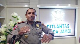 FOTO : Direktur Lalu Lintas Polda Jambi Kombes Pol Dhafi