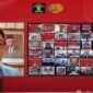 Direktur Jenderal Pemasyarakatan (Dirjenpas), Reynhard Silitonga saat memimpin Webinar bertajuk “Transformasi Digital Pemasyarakatan Semakin PASTI Melayani” di Jakarta, Selasa (19/4/22). FOTO : Ist