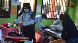 Lapuanja Bersama TNI Polri, Serta BNN Gelar Razia Peredaran Barang Ilegal di Lapas Kelas II B Jambi. FOTO : Dhea.