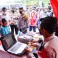 Kapolri Apresiasi Masyarakat yang Mudik Lebih Awal di Pelabuhan Merak, Selasa (26/4/22). FOTO : Ist