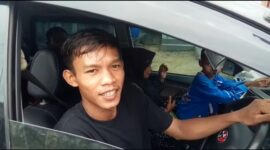 Salah Seorang Pemudik dari Kota Jambi Tujuan Muaro Sabak Tanjab Timur.