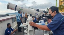 Kemenag akan menggelar sidang isbat Lebaran 2022, Minggu (1/5/22). (Foto: MPI/Subhan S)