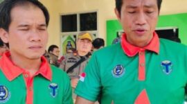 Ketua Asprov PSSI Jambi, Muhammad Fadhil Arief [Kanan]. FOTO : Ist