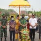 Danrem 042/Gapu Brigjen TNI Supriono Saat Kunjungan di Pemerintah Kabupaten Tebo, Jumat (13/5/22). FOTO : PENREM.