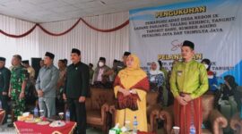 Bupati Muaro Jambi Pengukuhan Adat 8 Kepala Desa se Kecamatan Sungai Gelam