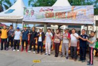 Launching Car Free Day di Kabupaten Tanjung Jabung Barat, Provinsi Jambi, Minggu (19/6/22). FOTO : Dishub