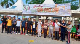 Launching Car Free Day di Kabupaten Tanjung Jabung Barat, Provinsi Jambi, Minggu (19/6/22). FOTO : Dishub