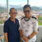Heri FR (Kanan) Kandidat Calon Ketua PWI Provinsi Jambi Periode 2022-2027. FOTO : Ist.