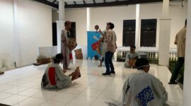 Teater Tonggak Akan Gelar Karya Pengolahan 'LESUNG LUCI' di Jambi dan Palembang. FOTO : Dhea