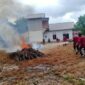 BGRM Bersama Magala Agni Gelar Simulasi Pemadaman Karhutla. FOTO : Dok/Ist
