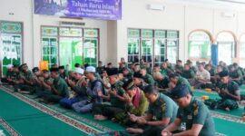 Dok. Korem 042/Gapu Peringati Tahun Baru Islam 1 Muharram 1444 : FOTO : Penrem.