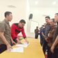 Dok. Penandatanganan Memorandum of Understanding (MoU) Coorporate Social Responsibility (CSR). FOTO : Noval