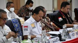Komisi III DPR RI melakukan Kunjungan di Kejaksaan Tinggi Jambi, Kamis (11/8/22). FOTO : Noval.