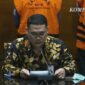 Direktur Penyidikan KPK Asep Guntur dalam konferensi pers di Gedung Merah Putih KPK, Minggu (21/8/22). FOTO : Tangkapan Layar.