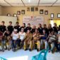 Mahasiswa Posko 7 KKN Tematik UNJA Gelar Sosialisasi dan Pelatihan Produk Turunan Pinang di Bram Itam Kiri. FOTO : Dok.Istimewa.