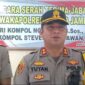Kapolres Muaro Jambi AKBP Yuyan Priatmaja Saat Pimpin Serah Terima Jabatan Wakapolres. FOTO : Noval