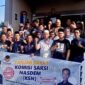 Ketua DPD Partai NasDem Tanjung Jabung Barat Riano Jayawardhana Nst, SH foto bersama para pengurus dan Kader serta beberapa saksi usai Launching KSN, Senin (12/9/22). FOTO : Bas/LT