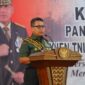 Pangdam II/Sriwijaya Mayjen TNI Hilman Hadi Saat Memberikan Kuliah Umum di Universitas Jambi (Unja) Kampus Mendalo, Muaro Jambi, Jumat (16/9/22). FOTO : PENREM.
