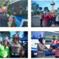 Ditlantas Polda Jambi Gelar Berbagai Kegiatan Serentak di Kabupaten/Kota Sambut HUT Lantas ke 67, Minggu (18/9/22) FOTO : Dhea.