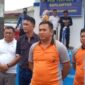 Kapolres Muaro Jambi AKBP Yuyan Priatmaja, SIK, MH Usai Resmikan Pos Lantas Terpadu di Simpang 3 Desa Mendalo Darat, Sabtu (24/9/22). FOTO : Noval.