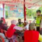 Kegiatan Vaksinasi yang dilaksanakan Binda Jambi bekerjasama dengan Nakes PKM 2 Kuala Tungkal, TNI dan Polri. FOTO : Dok. Binda Jambi