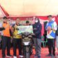 Sepeda Santai HUT TNI KE 77 Kodim Tanjab Super Meriah Berhadiah Sepeda Motor. FOTO : PENDIM