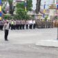 Wakapolda Jambi Brigjen Pol Yudawan R Saat Pimpin Apel Gelar Pasukan Operasi Zebra Siginjai 2022 di Lapangan Hitam Mapolda Jambi, Senin (13/10/22). FOTO : Dhea