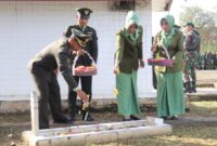 Kodim 0419/Tanjab Ziarah Nasional di Makam Pahlawan YSP